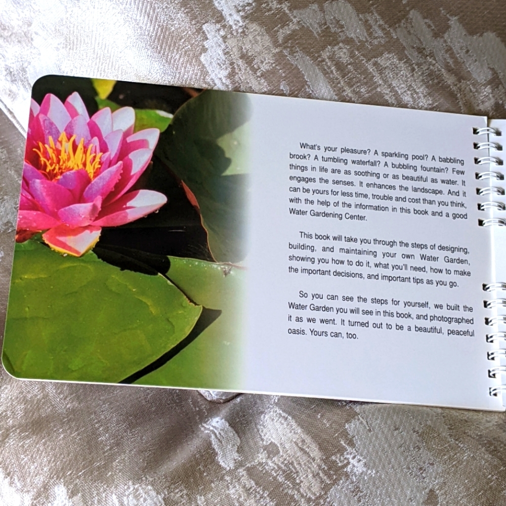 BOOK  "HOW TO BUILD A WATER GARDEN"  BY LITTLE GIANT - Picture 5 of 6